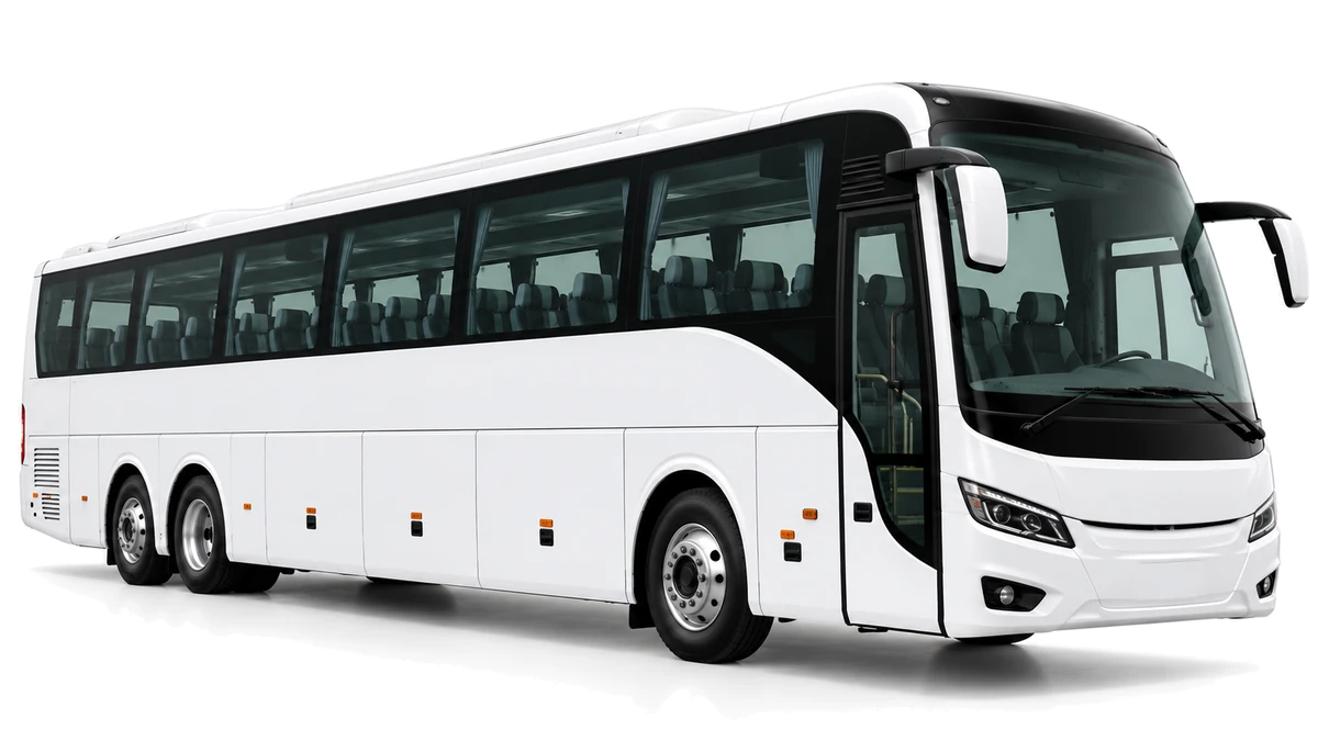 Autocar gran capacidad de 71 plazas con conductor — FurgoQueen